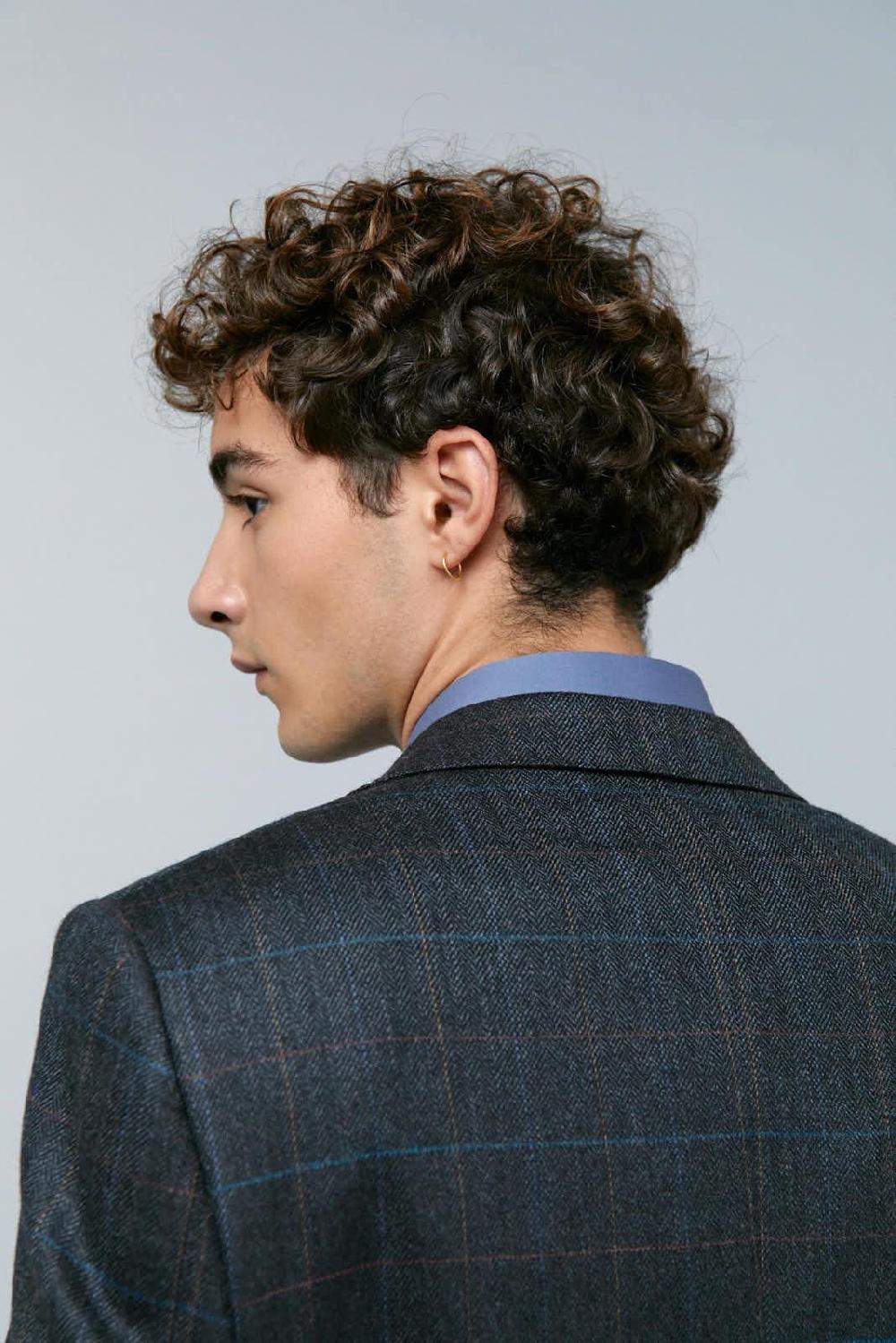 Antonio miro AMERICANA GRIS DETALLE CUADROS Precio de fábrica