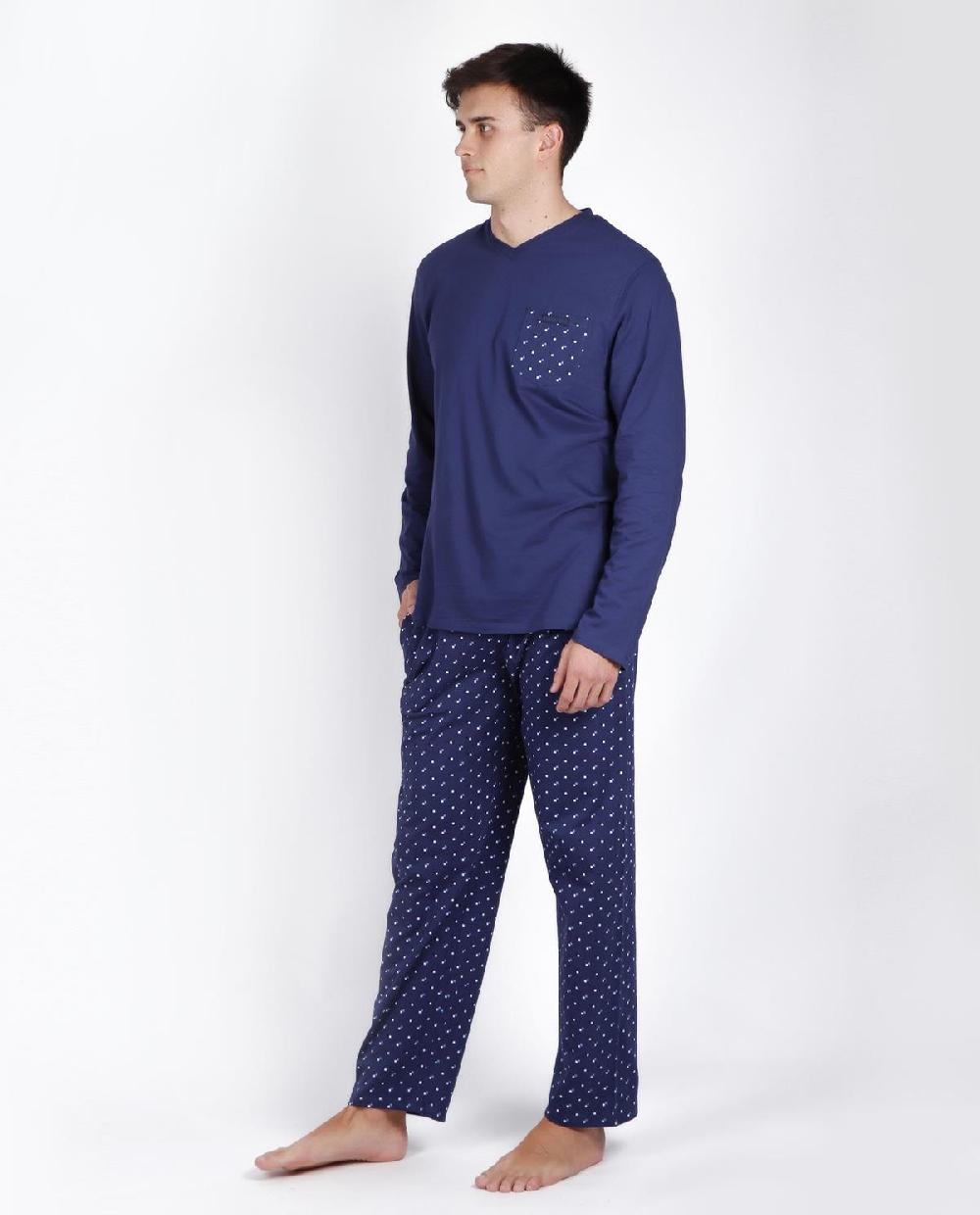 Antonio miro PIJAMA LARGO TRAVEL CHECKS Tienda de fábrica