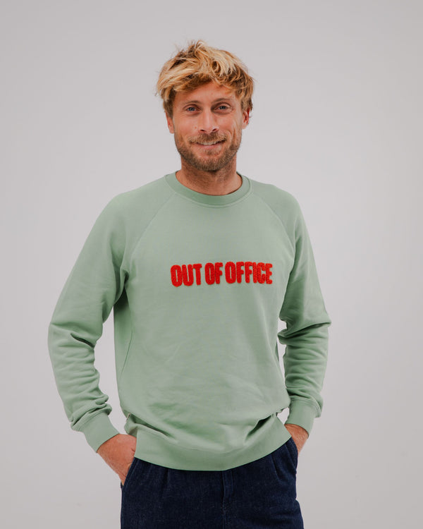 Brava fabrics Sudadera Out of Office Mint Liquidación