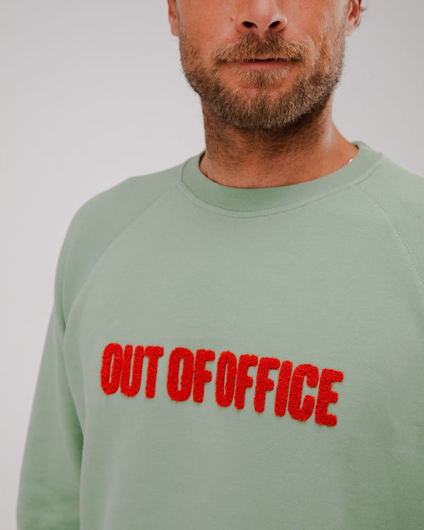 Brava fabrics Sudadera Out of Office Mint Liquidación