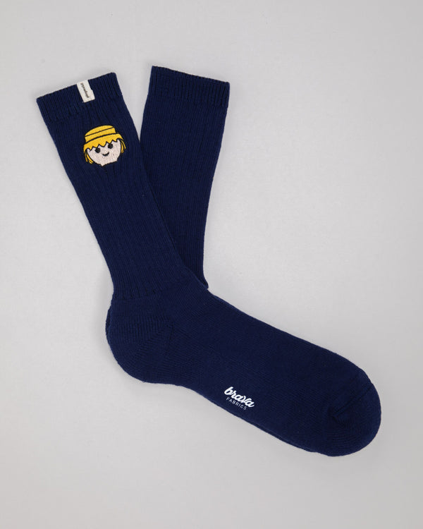 Brava fabrics Calcetines Playmobil Navy Ahorra y exporta
