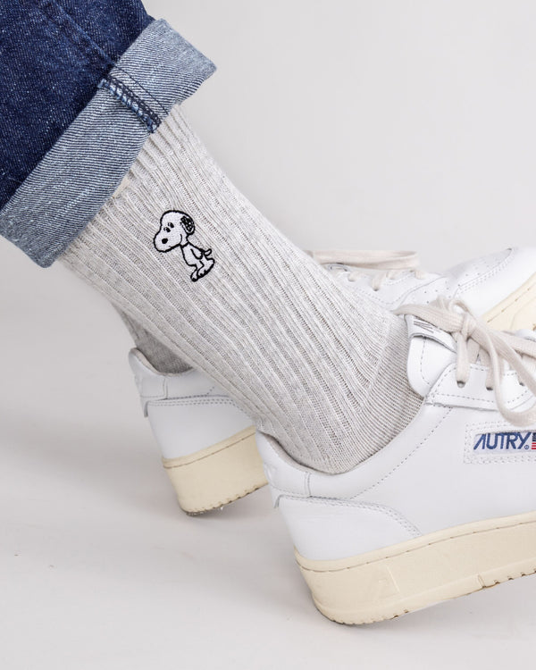 Brava fabrics Calcetines Peanuts Snoopy Crema