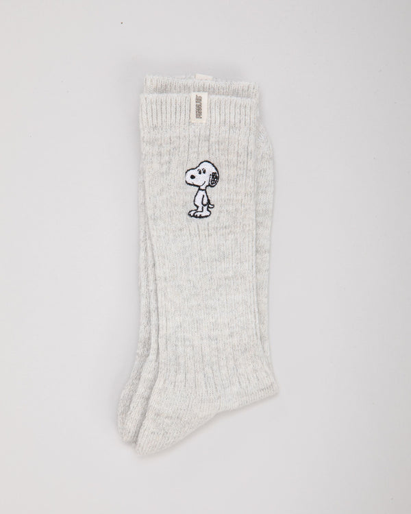 Brava fabrics Calcetines Peanuts Snoopy Crema Libre de impuestos