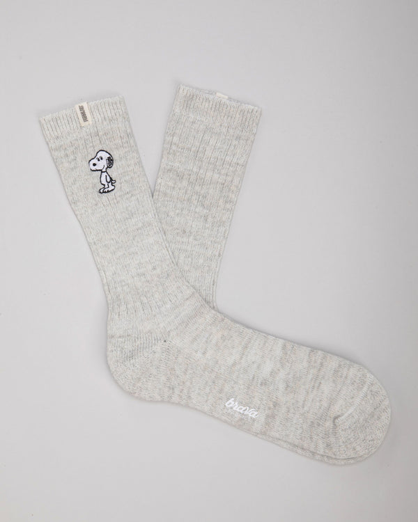 Brava fabrics Calcetines Peanuts Snoopy Crema Libre de impuestos