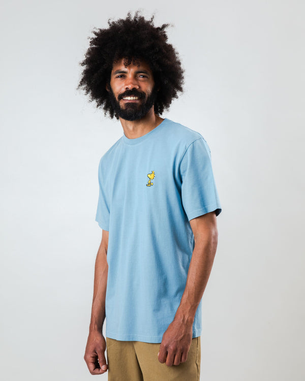 Brava fabrics Camiseta Peanuts Woodstock Azul Ofertas especiales