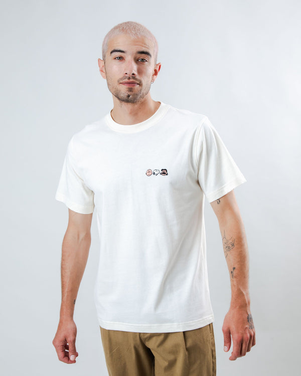 Brava fabrics Camiseta Peanuts The Gang Ecru Precio ultrabajo