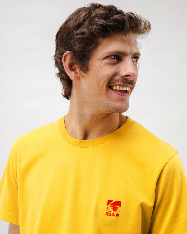 Brava fabrics Camiseta Kodak Logo Amarilla