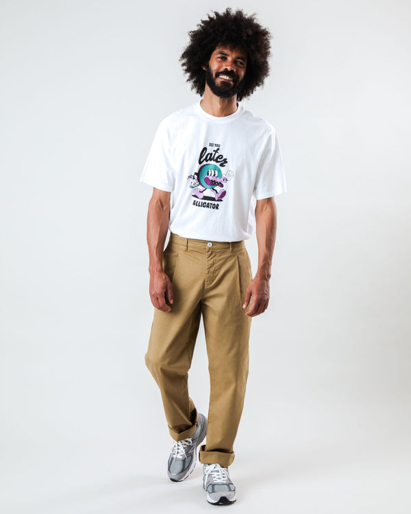 Brava fabrics Pantalón Chino Camel En línea