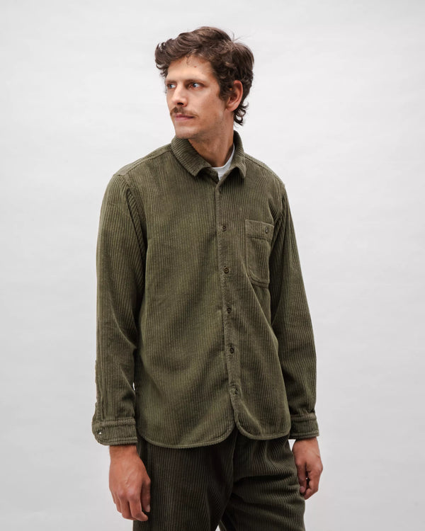 Brava fabrics Sobrecamisa Pana Verde Outlet