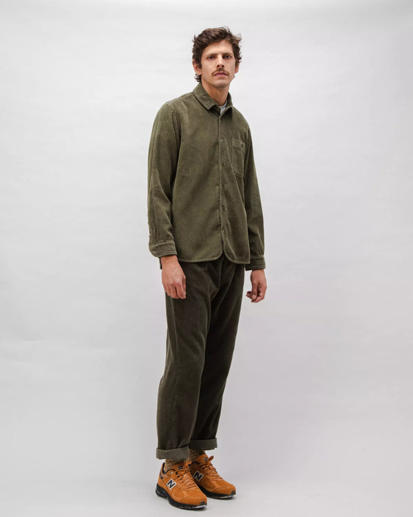 Brava fabrics Sobrecamisa Pana Verde Outlet
