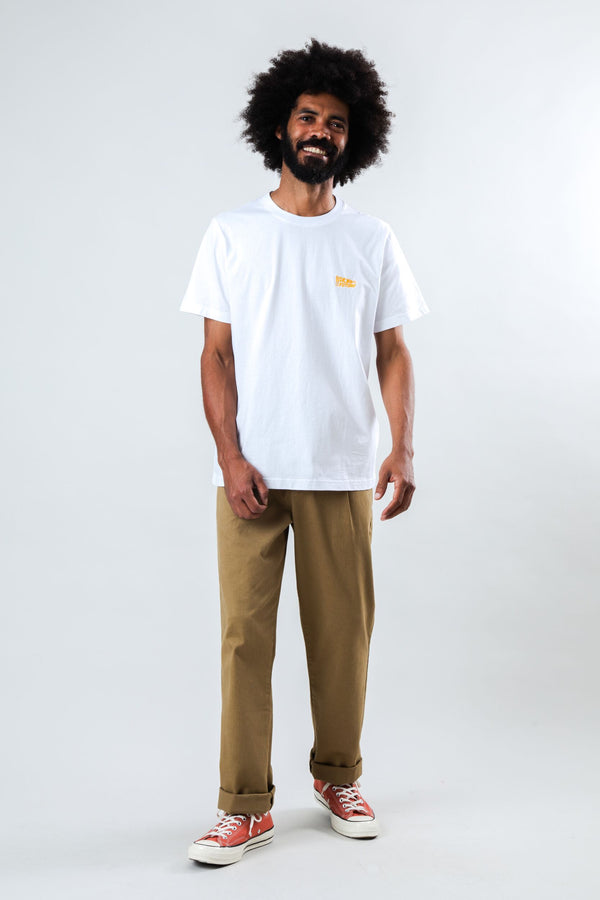 Brava fabrics Camiseta BTTF Blueprint Blanca Rebajas de fábrica
