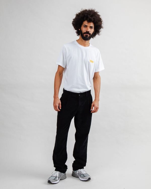 Brava fabrics Corduroy Pleated Chino Pants Black Tienda