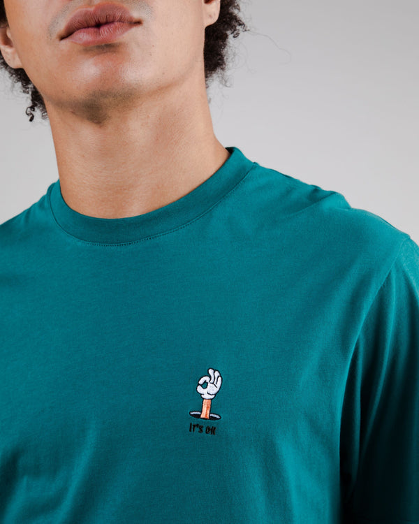 Brava fabrics Camiseta Yeye Weller It's Ok Verde