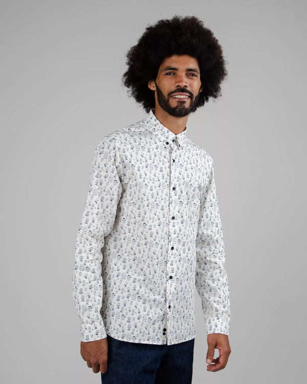 Brava fabrics Camisa Algodón Peanuts Friends Forever Blanca Superdescuento