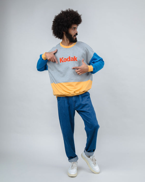 Brava fabrics Kodak Block Oversize Sweatshirt Ofertas especiales
