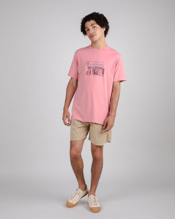 Brava fabrics Camiseta Souvenir Rosa Ventas relámpago