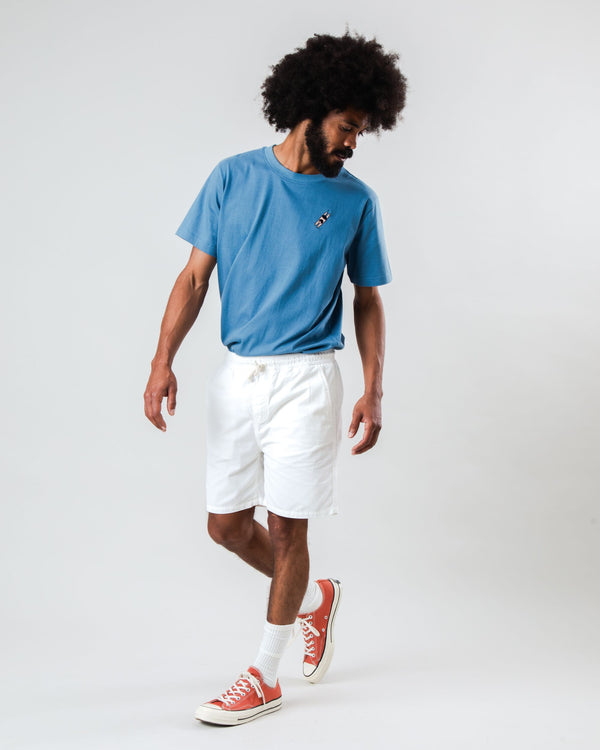 Brava fabrics Pantalón Corto Micro Pana Ecru Tienda