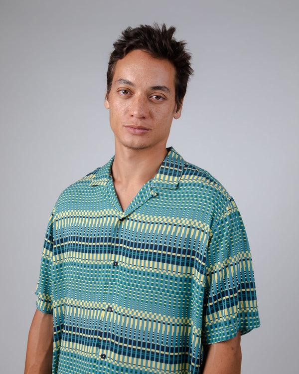 Brava fabrics Aloha Calella Azul Océano