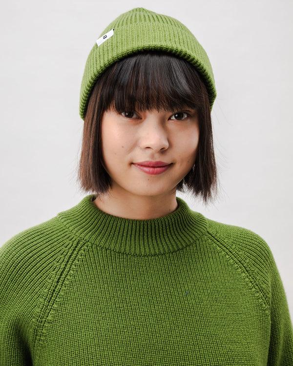 Brava fabrics Gorro de Lana Waterfront Verde Tienda de fábrica