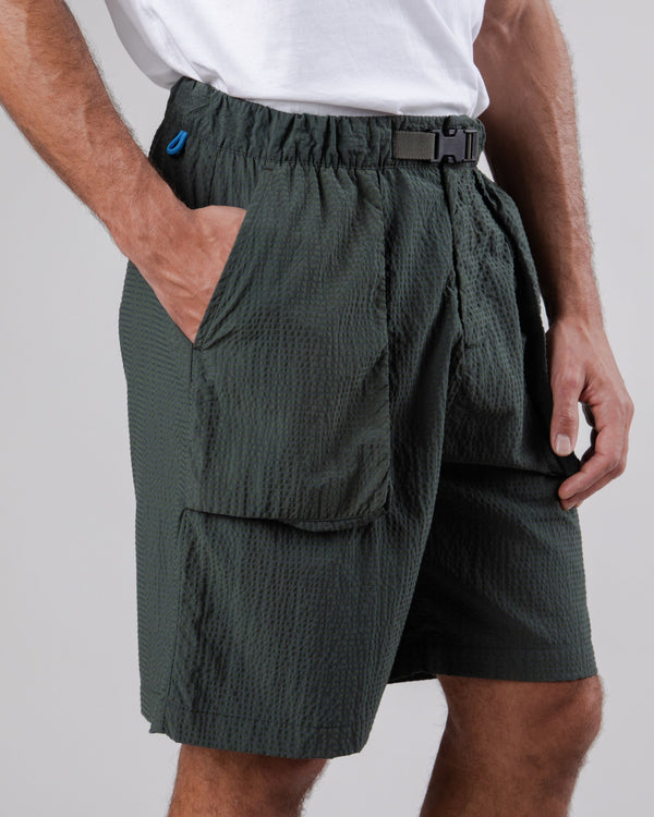 Brava fabrics Pantalón Corto Cargo Verde En oferta