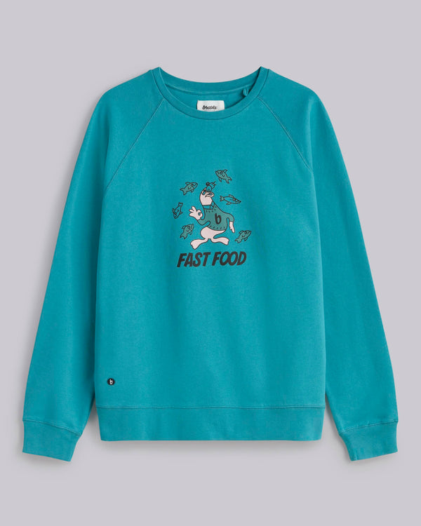 Brava fabrics Sudadera Fast Food Shield Precio ultrabajo