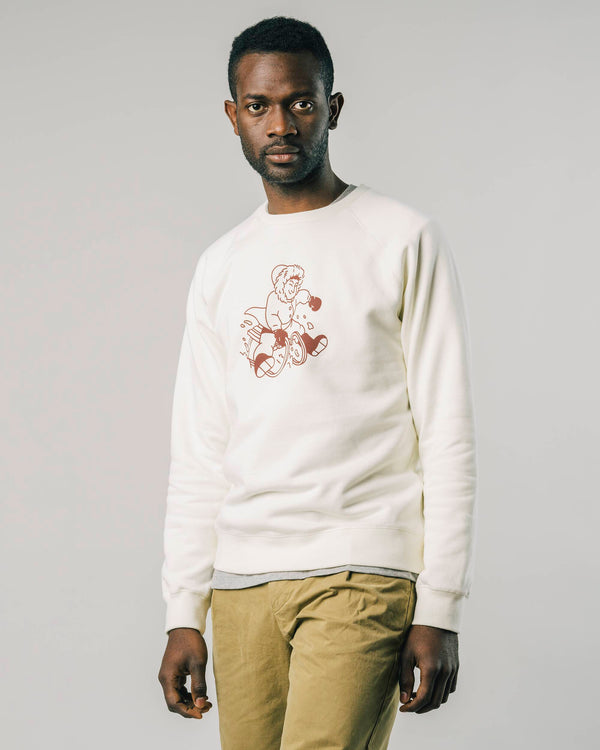 Brava fabrics Sudadera Sleight Off White