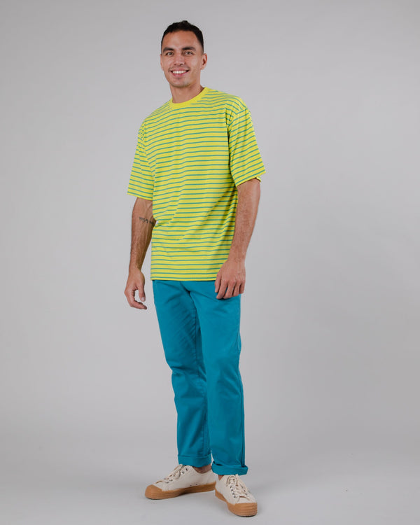 Brava fabrics Pantalón Comfort Chino Azul Últimos 2 días