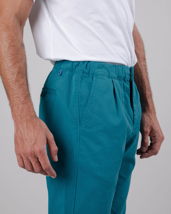 Brava fabrics Pantalón Comfort Chino Azul Últimos 2 días