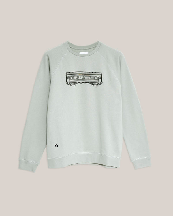 Brava fabrics Sudadera Wagon Stone Green Oferta especial de fábrica