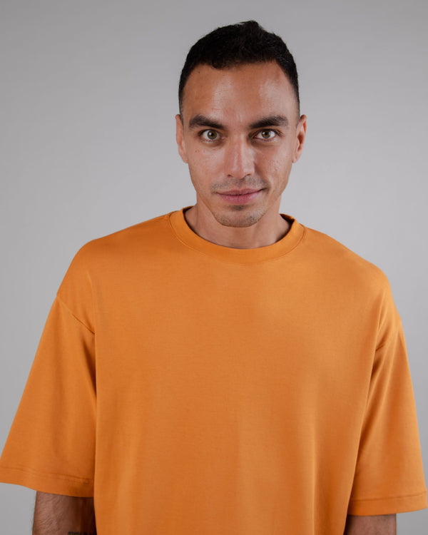 Brava fabrics Camiseta Oversize Ocre