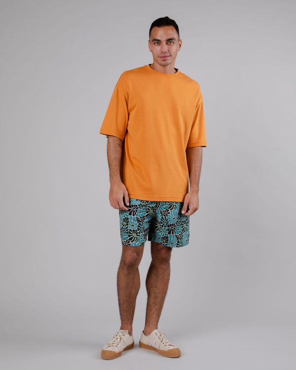 Brava fabrics Camiseta Oversize Ocre Superdescuento