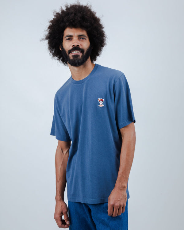 Brava fabrics Camiseta Where is Wally Azul Oferta exclusiva