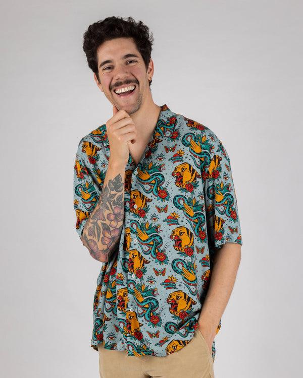 Brava fabrics Old School Tattoo Aloha Última moda