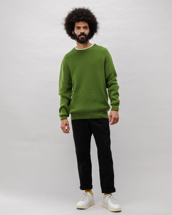 Brava fabrics Jersey Lana Waterfront Green Grandes ahorros