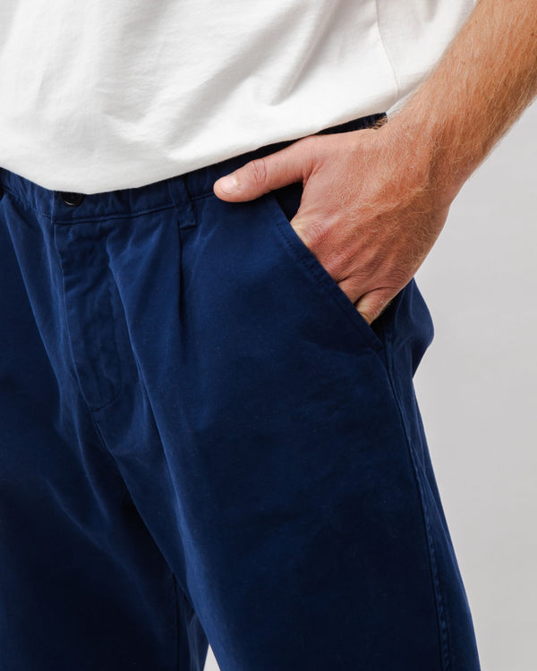 Brava fabrics Pantalón Comfort Chino Algodón Navy Precio ultrabajo