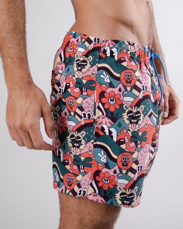Brava fabrics Bañador Yeye Weller Rojo Outlet online