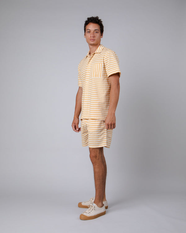 Brava fabrics Sobrecamisa Rayas Arena Rebajas baratas