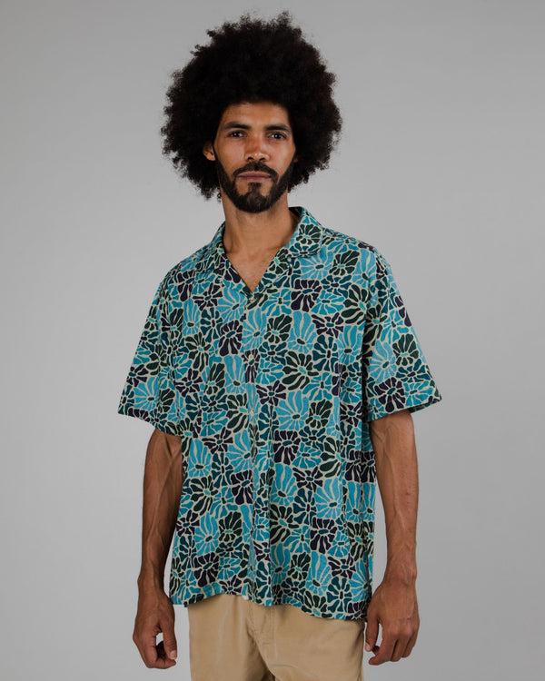 Brava fabrics Aloha Spring Azul Descuento