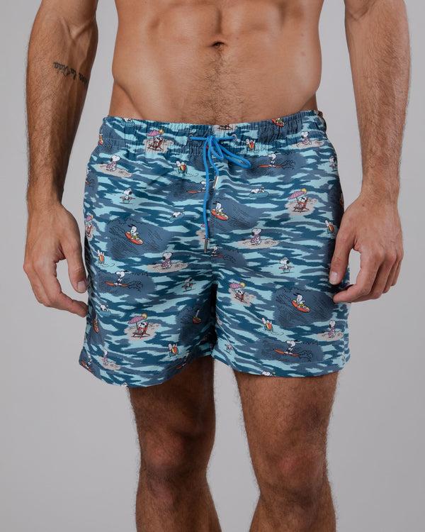 Brava fabrics Bañador Peanuts Coast Azul