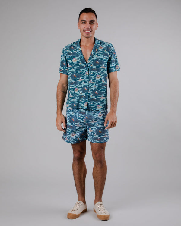 Brava fabrics Bañador Peanuts Coast Azul Tienda