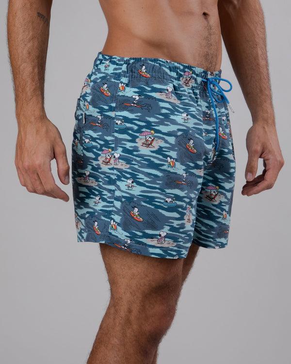 Brava fabrics Bañador Peanuts Coast Azul Tienda