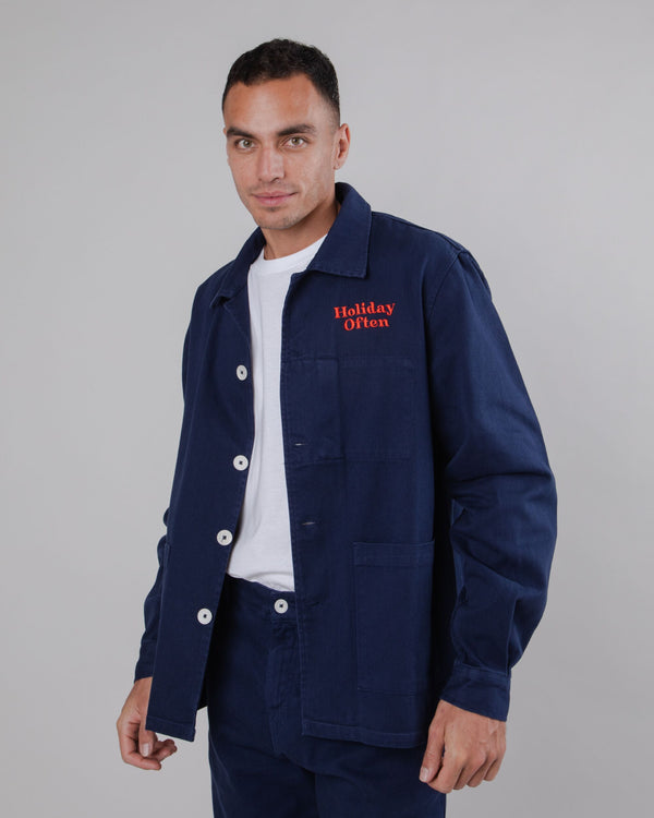 Brava fabrics Chaqueta Holiday Azul Marino Envío gratis