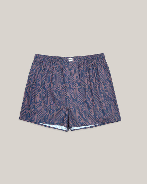 Brava fabrics Calzoncillos Pixel Navy