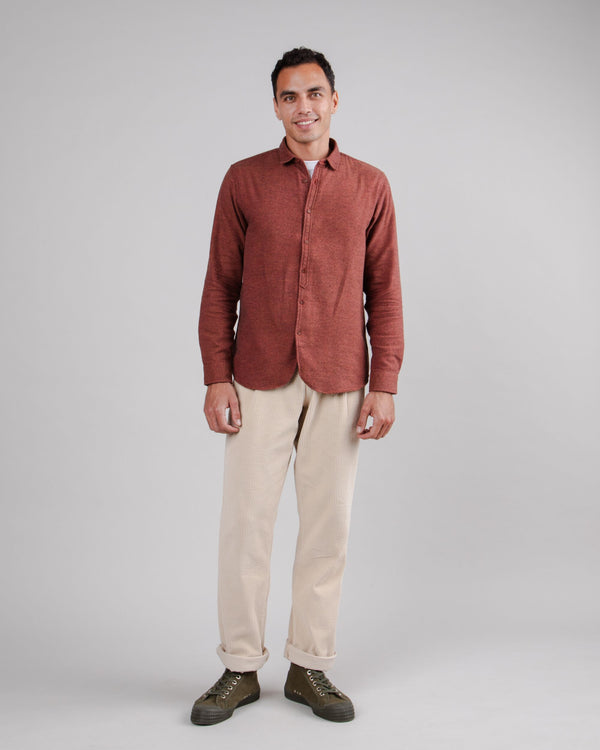Brava fabrics Pantalón de Pana con Pinzas Sand Último día