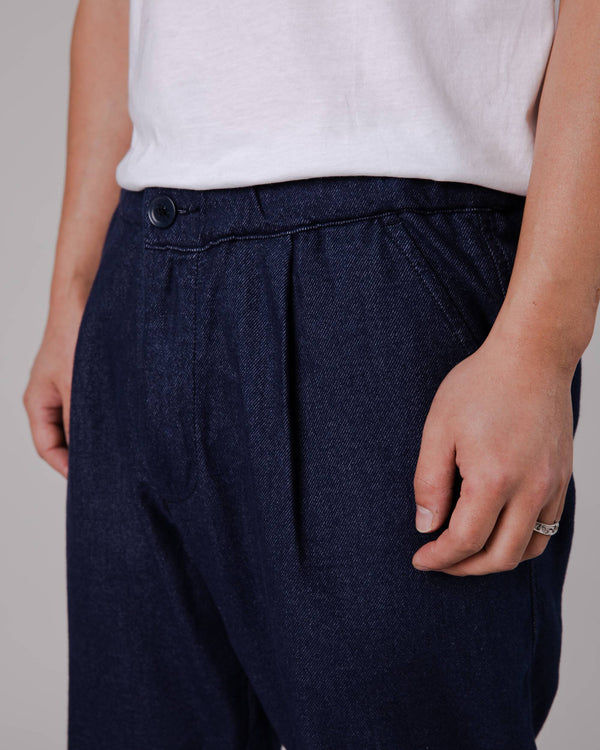 Brava fabrics Chino Franela Comfort Navy Solo hoy