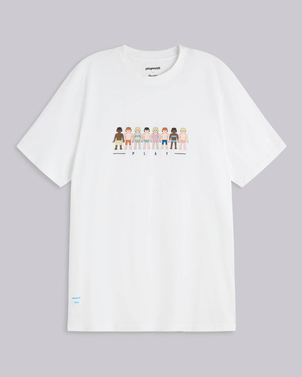 Brava fabrics Camiseta Playmobil Play Blanca Envío internacional gratuito