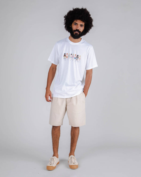 Brava fabrics Camiseta Playmobil Play Blanca Envío internacional gratuito