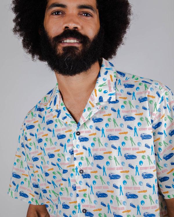 Brava fabrics Camisa Aloha Unisex Knight Rider KITT Limitado a 3 días
