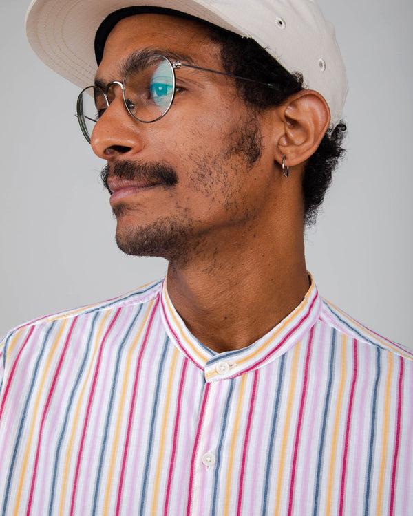 Brava fabrics Camisa Mao Rainbow White Oferta exclusiva