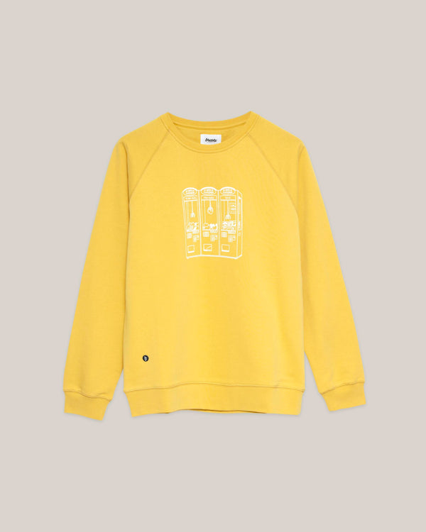 Brava fabrics Ufo Catcher Sweatshirt Ochre Precio ultrabajo